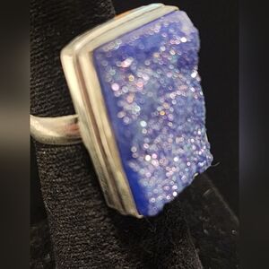 Purple Titanium Druzy ❤️